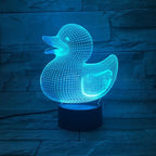 Cute Duck 3D Iconic Panel