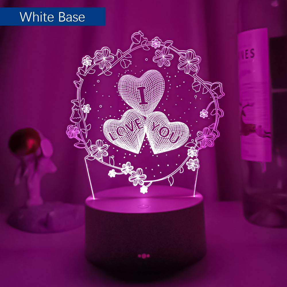 I Love You 3D Iconic Panel