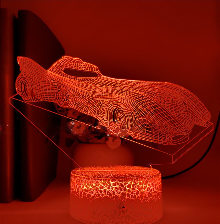 Super Hero Car 3D Iconic Panel