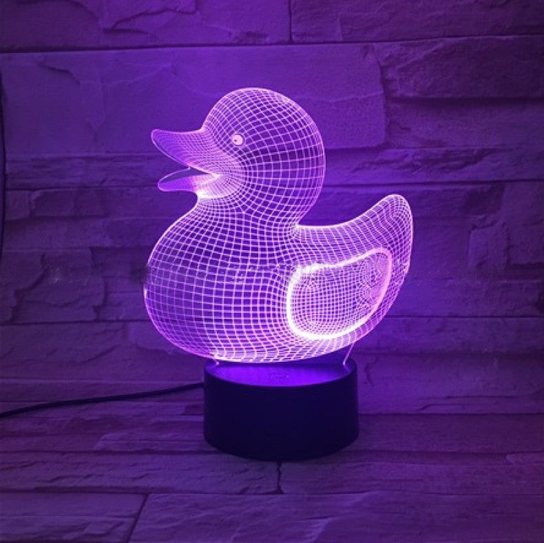 Cute Duck 3D Iconic Panel