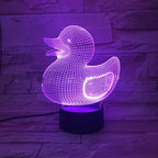 Cute Duck 3D Iconic Panel