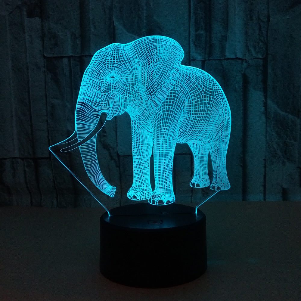 Elephant 3D Iconic Panel