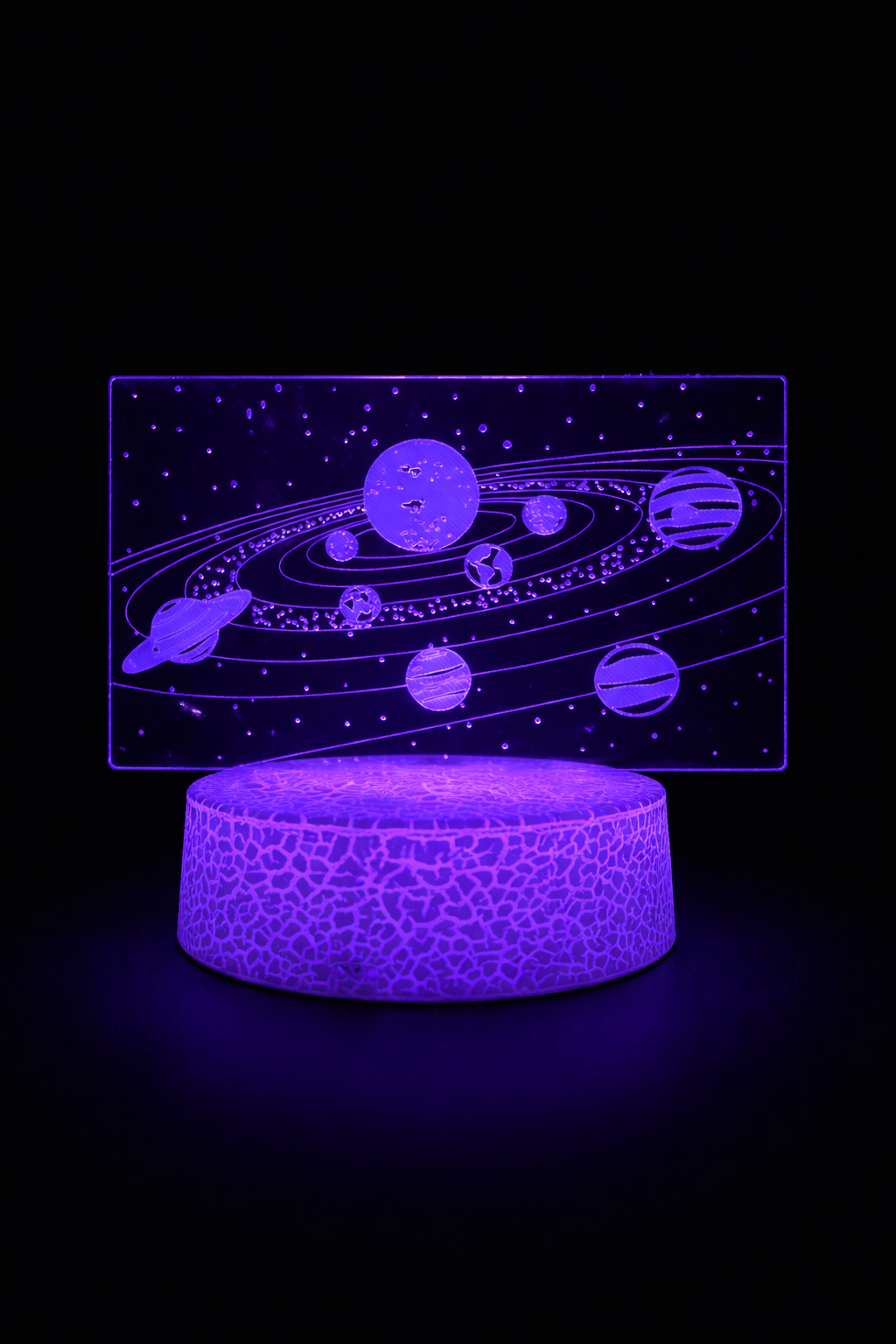 Solar System 3D Iconic Panel