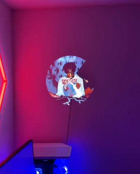 Iconic Holographic Fan