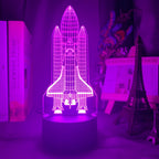 Space fighter 3D Iconic Panel