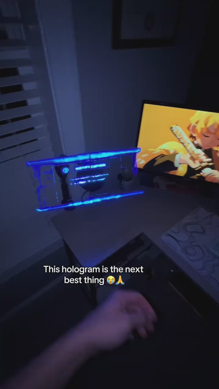 Iconic Holographic Fan